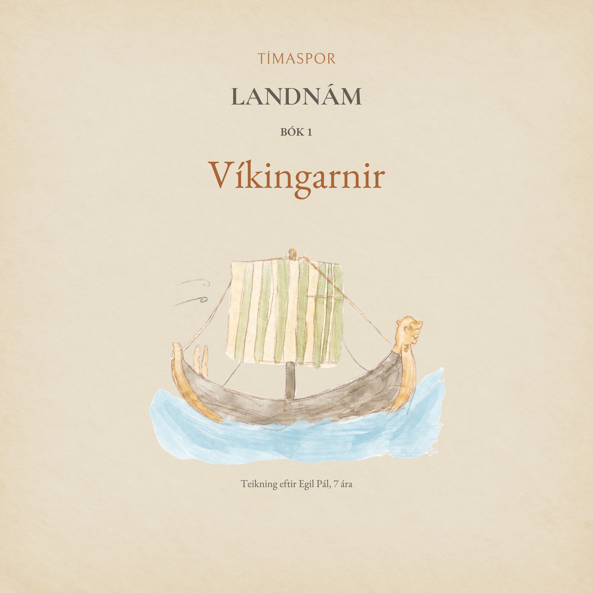 Víkingarnir – hljóðbók, fyrsta bók í Landnáms-seríunni
