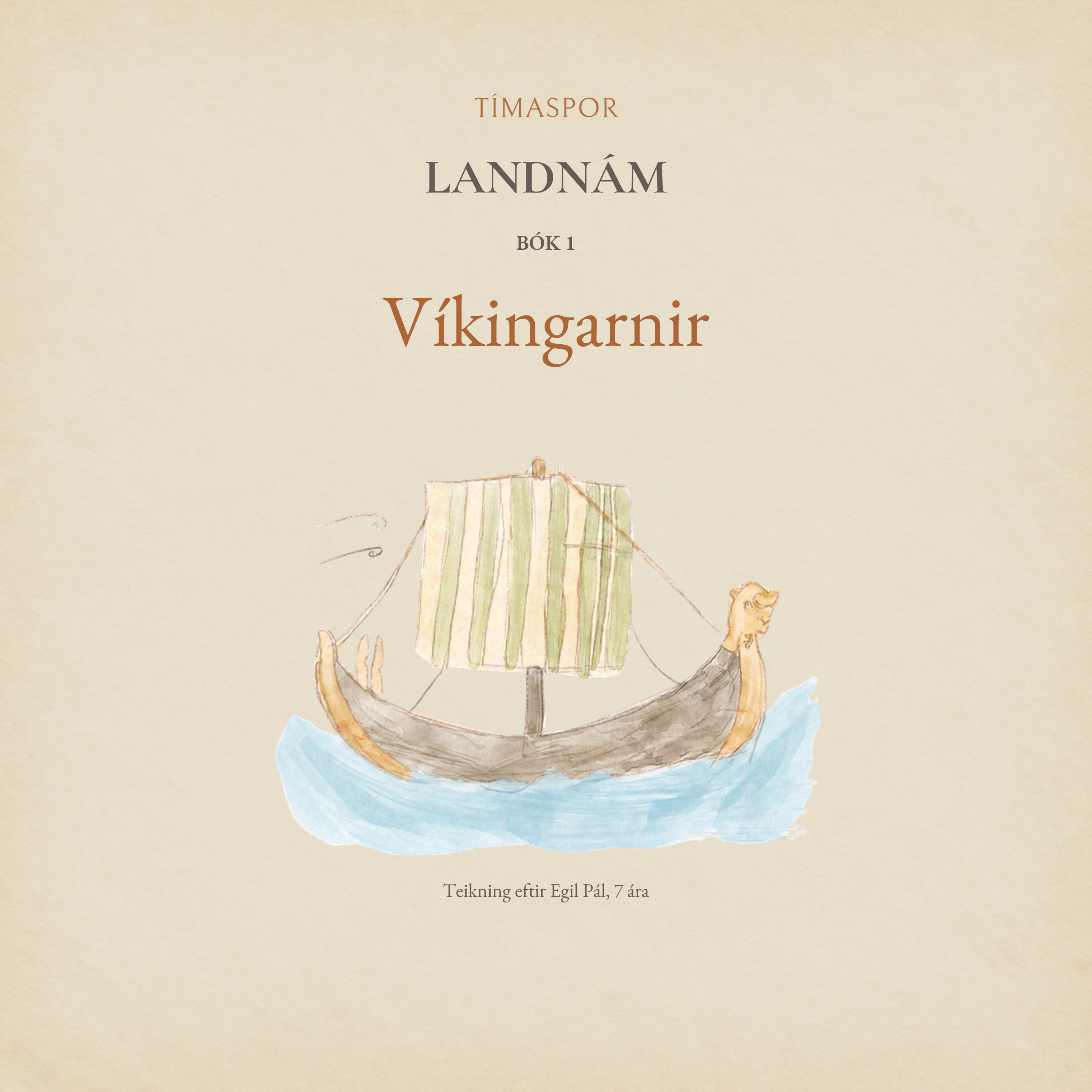 Víkingarnir – hljóðbók, fyrsta bók í Landnáms-seríunni