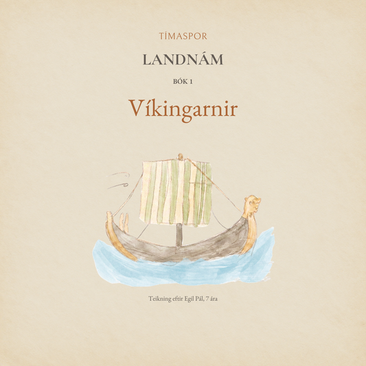 Víkingarnir – hljóðbók, fyrsta bók í Landnáms-seríunni
